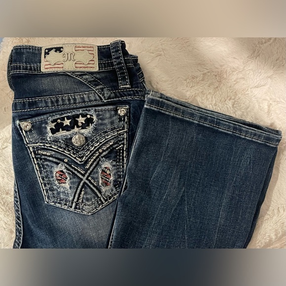 Miss Me Denim - Miss Me Chloe Boot Style M3444B33 Color M712 Inseam 34 Size 30